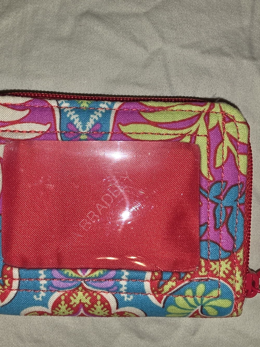 Vera Bradley Pink Floral Wallet